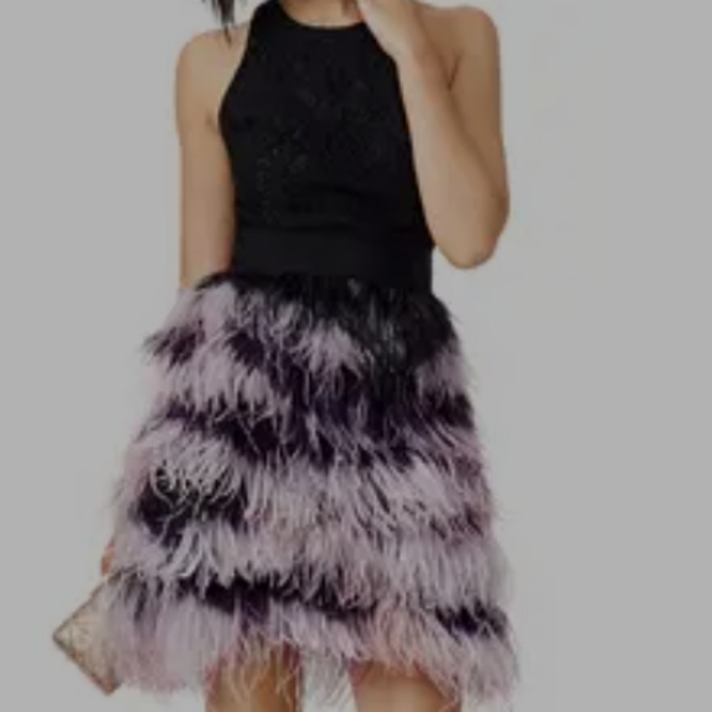 Chasing fireflies feather party dress 4 5 10